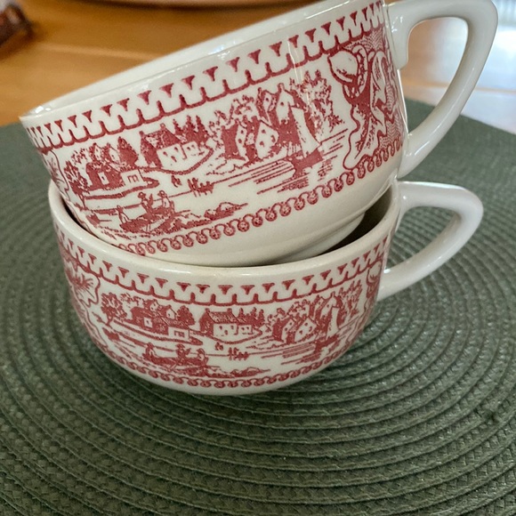 4 Royal China Memory Lane Coffee Cups - Picture 4 of 8